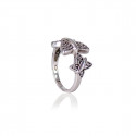 BUTTERFLY RING WITH ZIRCONIA