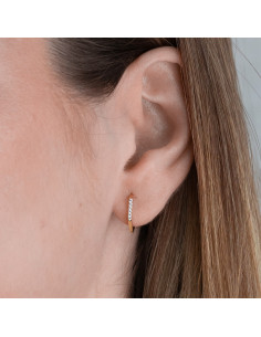 Hexagonal Earrings: A Touch of Radiant Geometry 2
