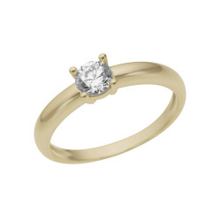 SOLITAIRE GOLD RING
