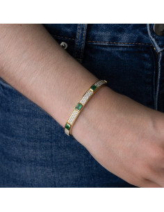 Bracelet with emeralds and diamonds: A jewel for ever 2