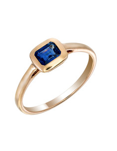 Beloved ring with sapphire. Timeless elegance for everyday wear. 2