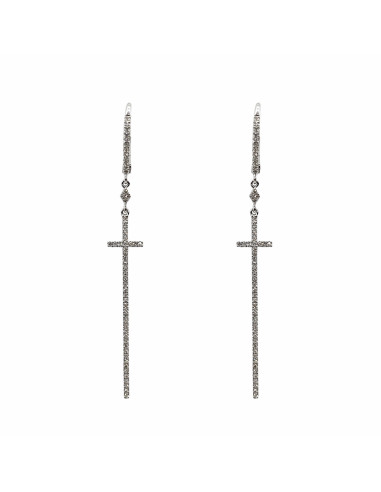 Pendientes Cruz, Elegancia Celestial para Entradas Triunfales