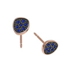 EARRINGS WITH SAPPHIRES
