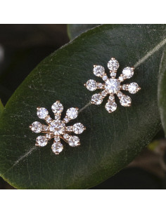 Rocio Earrings: Glittering Flowers that Blossom in your Style