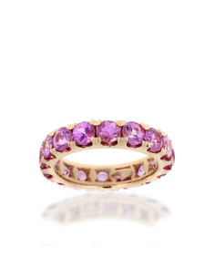 Anillo de zafiro rosa: Un símbolo eterno de amor y elegancia 2