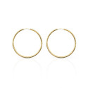 YELLOW GOLD RINGS 45 MM