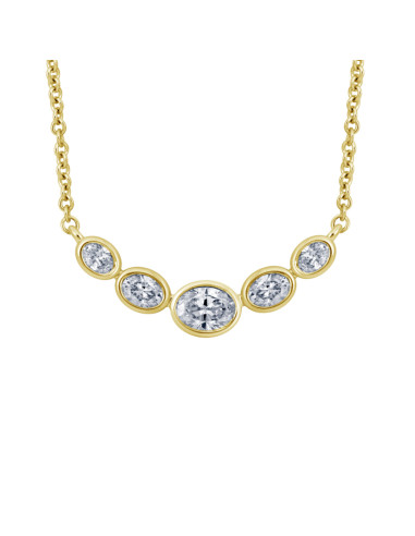 DIAMOND NECKLACE: AN EMBRACE OF LIGHT IN GOLD