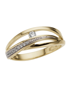 Comprar Anillo de Oro con Circonitas Joyería Online