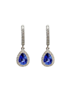 Sapphire and Diamond Earrings: Eternal Elegance for a Unique Love 2