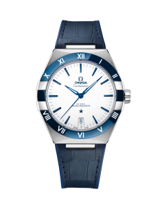 Omega Constellation: Reloj de Acero con Bisel de Cerámica Azul
