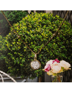 Collar Lorena Oro 18Kt Diamantes | Brillo y Sofisticación