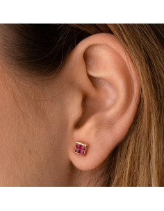 Ruby Earrings: Timeless Elegance 2