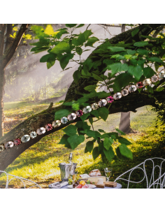 Pulsera Oro Amarillo Gemas Preciosas | Elegancia Multicolor 2