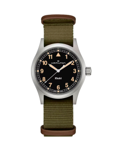 Hamilton Khaki Field Quartz Dark Dial Watch