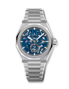 Zenith Defy Skyline Skeleton Octagonal Dial Blue Watch
