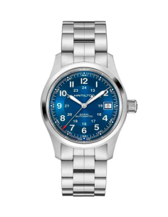 Hamilton Khaki Field Automatic Blue - Military Watch 80h