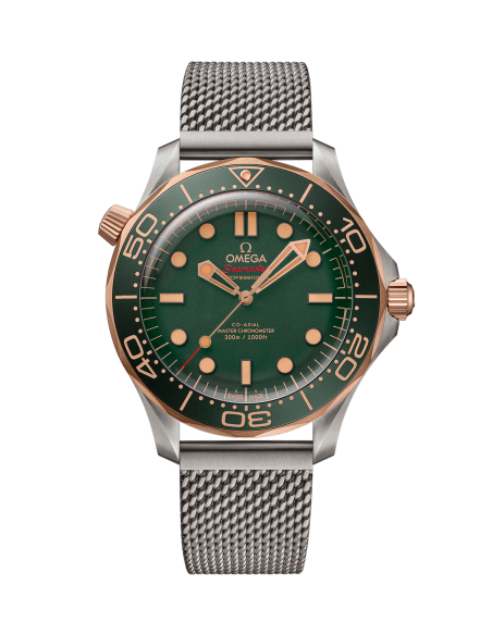 Omega Seamaster 300M Titanio/Bronce: Legado Oceánico