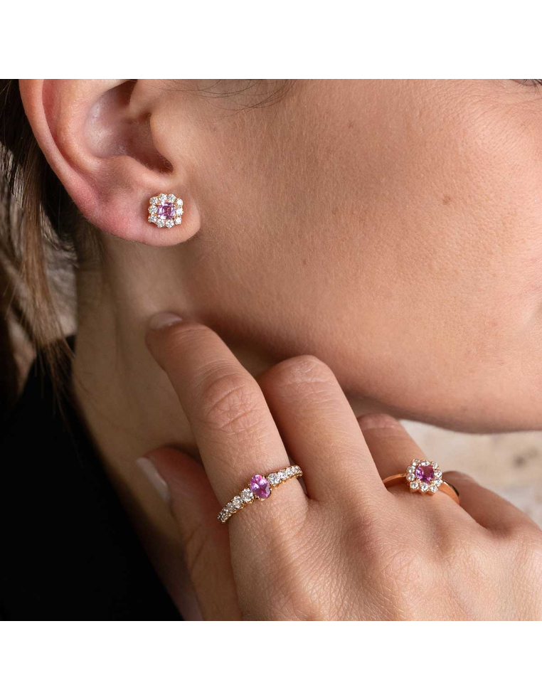 Elegantes Pendientes de Botón Takako - Regalo Ideal - PR Joyeros