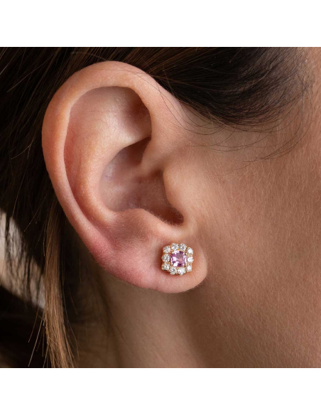 Elegantes Pendientes de Botón Takako - Regalo Ideal - PR Joyeros