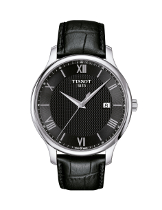 Tissot Tradition Black Quartz Vintage 42mm | PR Jewelers