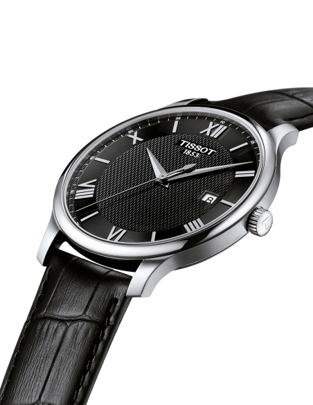 Tissot Tradition Cuarzo Negro Vintage 42mm | PR Joyeros