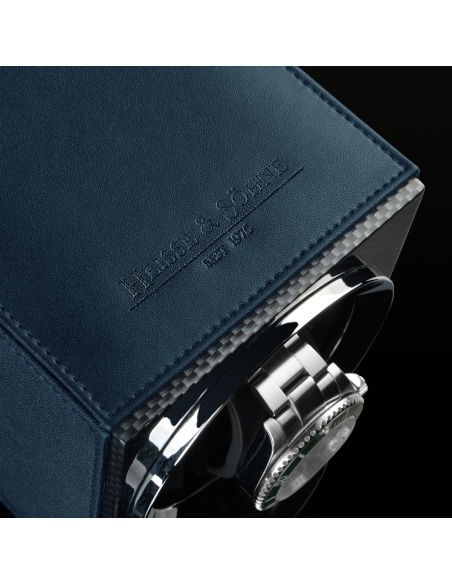 Vitrina de Movimiento para Reloj Automático Azul | Elegante