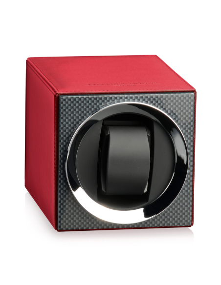 Red Automatic Watch Movement Display Case | Elegant