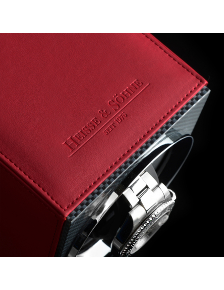 Vitrina de Movimiento para Reloj Automático Rojo | Elegante