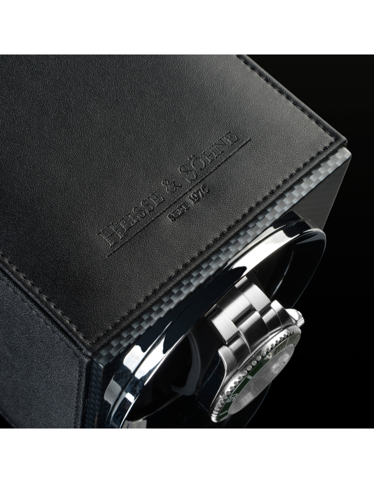 Black Automatic Watch Movement Display Case | Compact