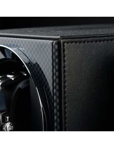 Black Automatic Watch Movement Display Case | Compact