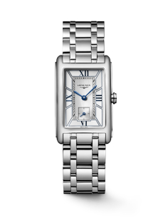 Longines Rectangular | Steel | Minimalist Elegance | PR Joyeros
