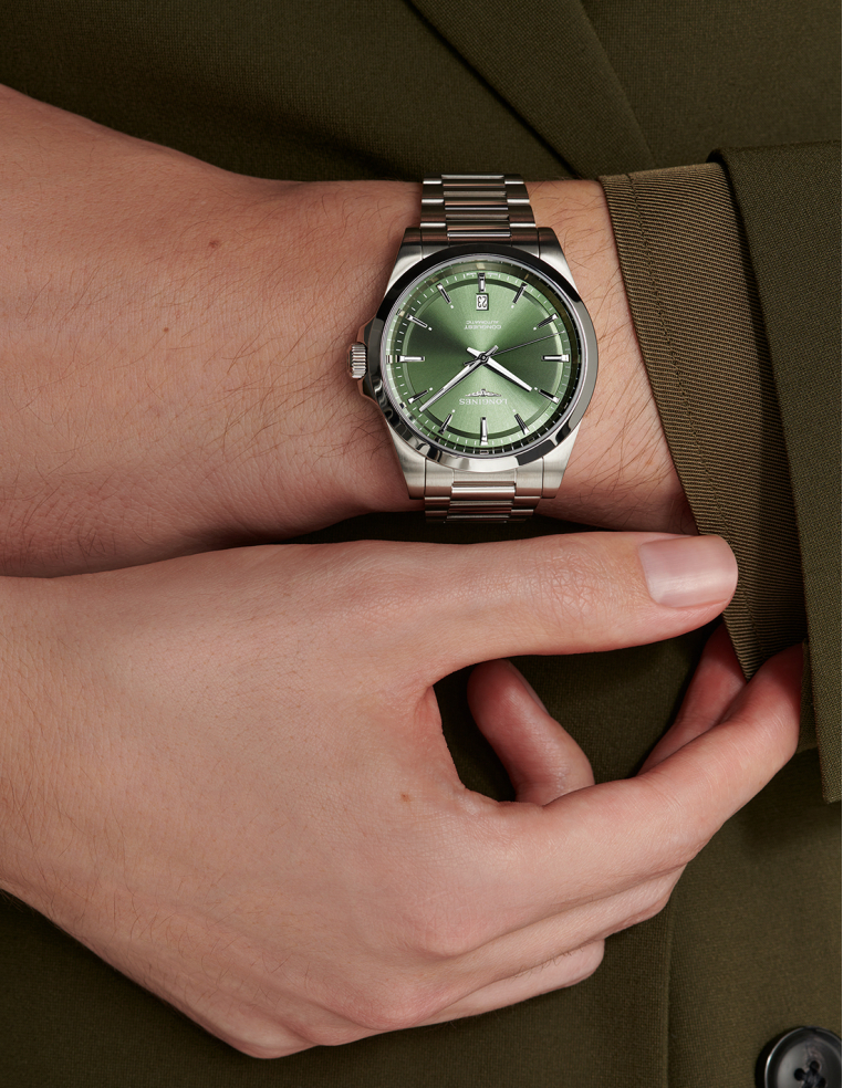 Longines Conquest Verde: Elegancia Moderna y Espíritu Deportivo