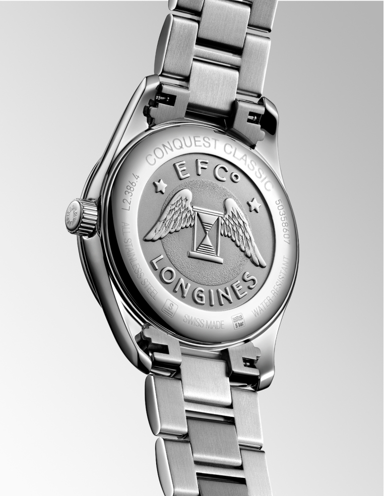 Longines Conquest | Esfera Negra | Acero | Elegancia | PR Joyeros