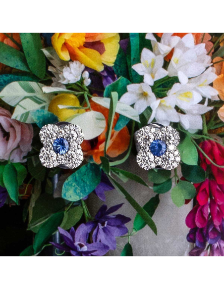 Elegant Button Earrings Aadhila- Ideal Gift - PR Joyeros