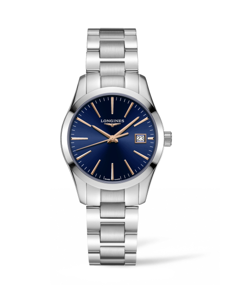 Longines Conquest | Azul "Rayos de Sol" | Acero | PR Joyeros
