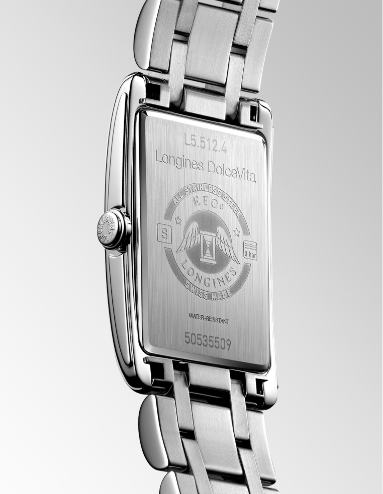 Longines Rectangular | Steel | Minimalist Elegance | PR Joyeros