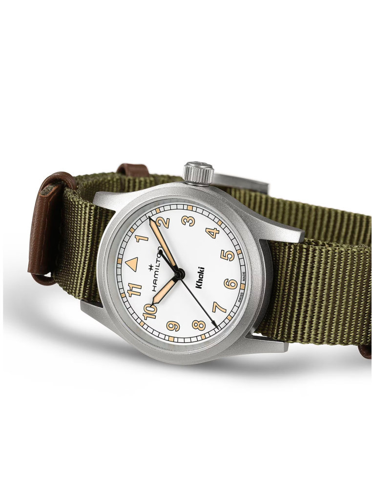 Hamilton Khaki Field Quartz - Reloj Militar Elegante y Duradero