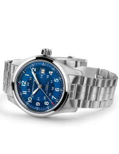 Hamilton Khaki Field Automatic Blue - Military Watch 80h 2
