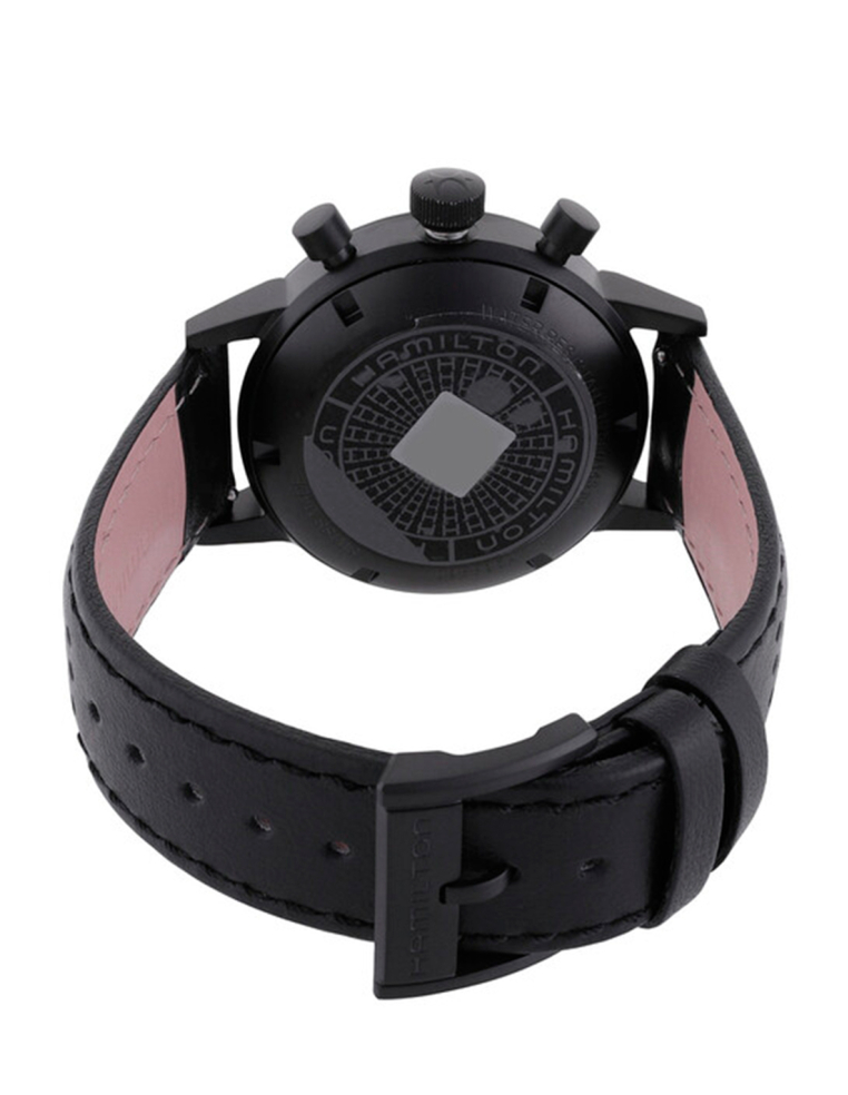 Reloj Hamilton Intra-Matic Negro: Herencia Racing | PR Joyeros