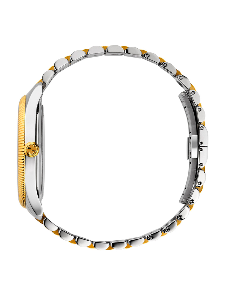 Gucci Watch G-Timeless Steel and Gold