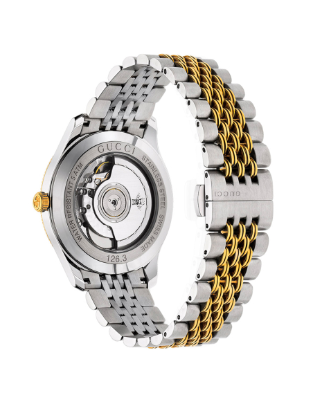 Gucci Watch G-Timeless Steel and Gold