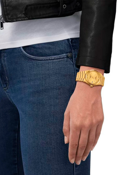 Tissot PRX 35mm Powermatic 80 Gold PVD | Swiss Luxury