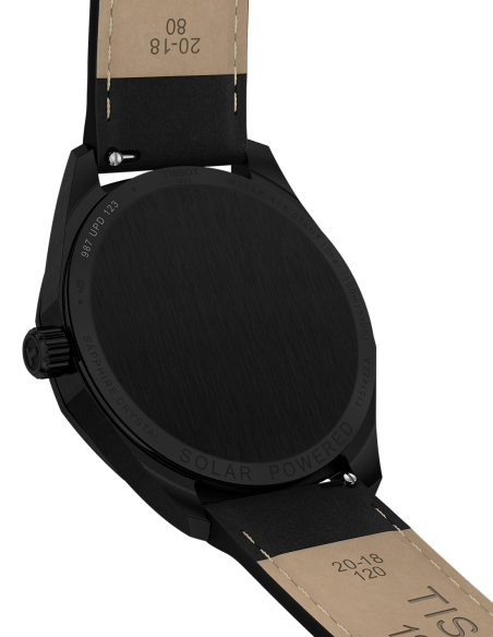 Tissot PRC 100 Solar Negro: Audacia y Energía