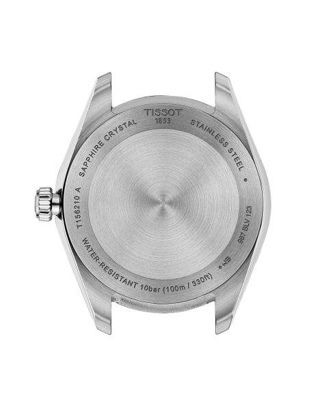 Tissot Two-Tone Bisel Estriado - Reloj Elegante y Versátil