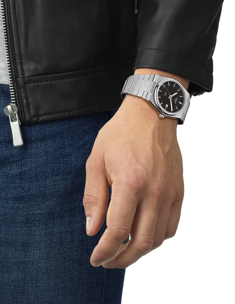 Tissot PRX: Classic watch, modern design.