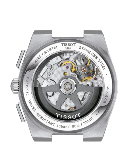 Tissot PRX Chrono: Elegancia deportiva con un toque vintage.