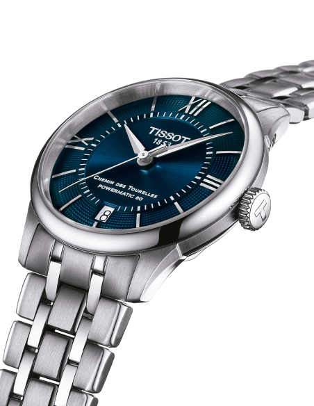 Reloj Tissot Chemin des Tourelles: Elegancia y precisión suiza.
