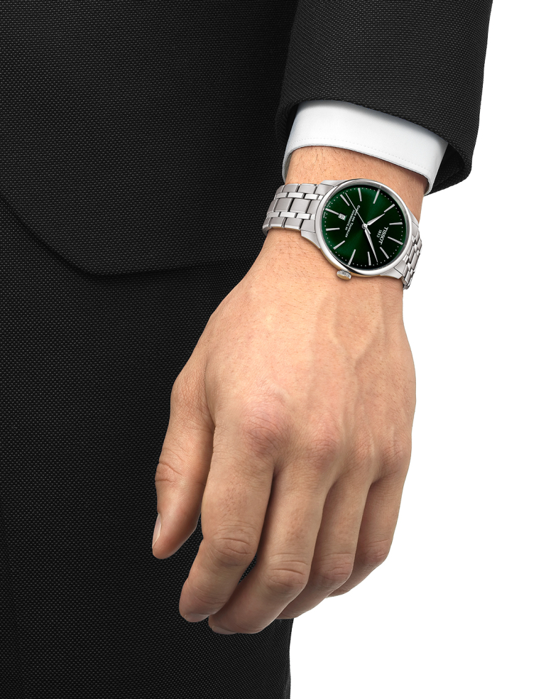 Tissot Chemin des Tourelles: A touch of green for your wrist.