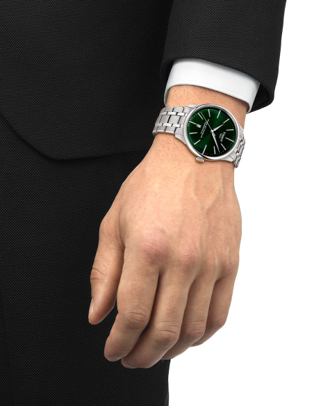 Tissot Chemin des Tourelles: A touch of green for your wrist.