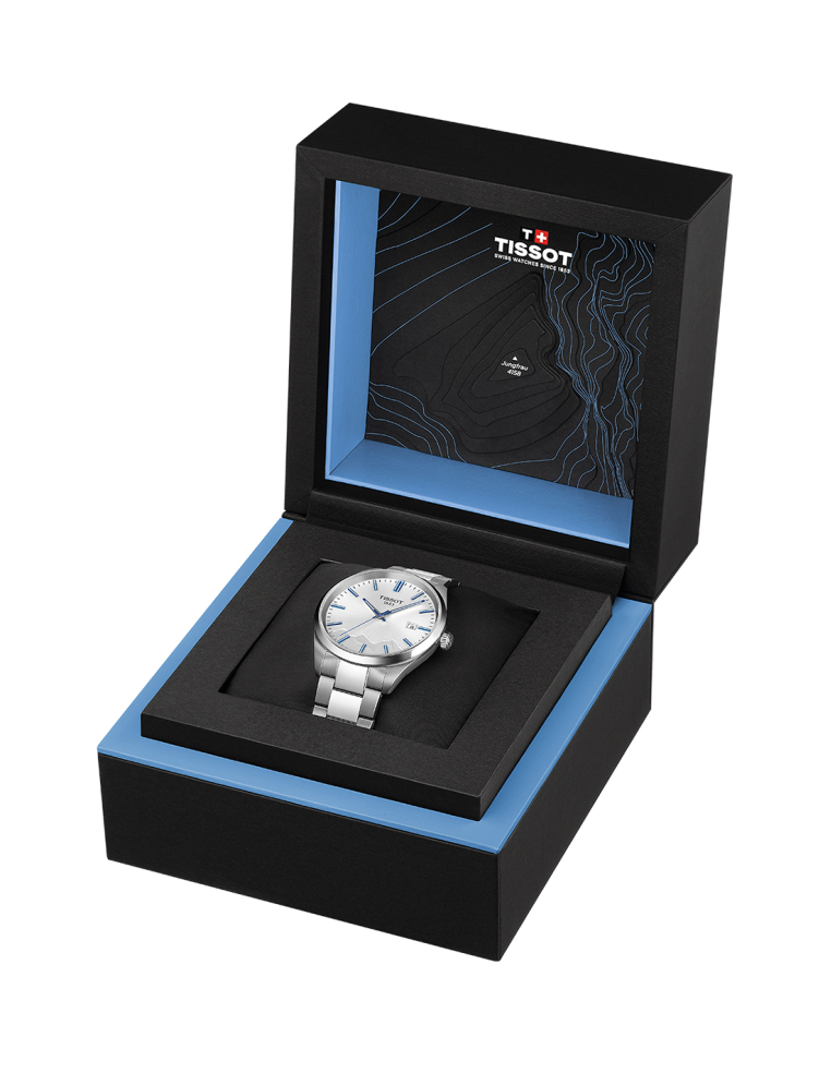 Tissot PR 100 Jungfrau Watch: Swiss Alps & Precision